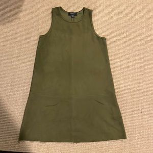 Karen Kane washable faux suede dress